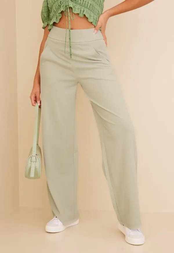 Jacqueline de Yong Jdylouisville Catia Wide Pant Jrs N Vida byxor Mineral Gray