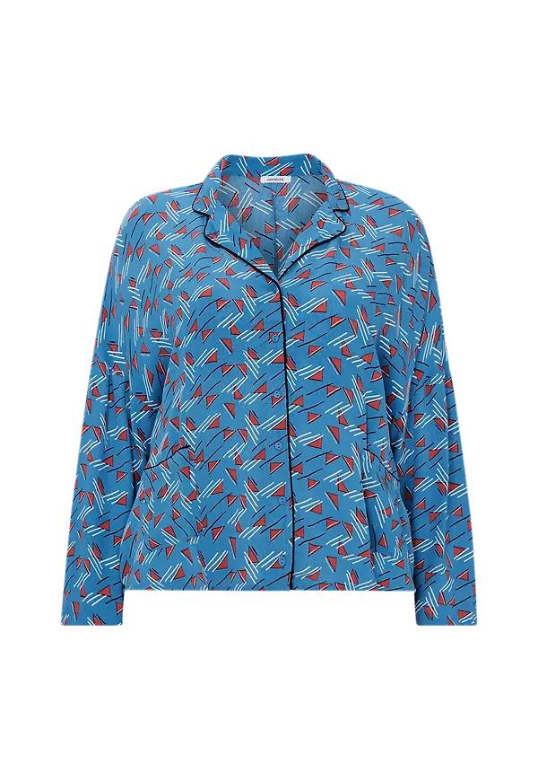 La Redoute - Mönstrad skjorta i pyjamasstil - Multi