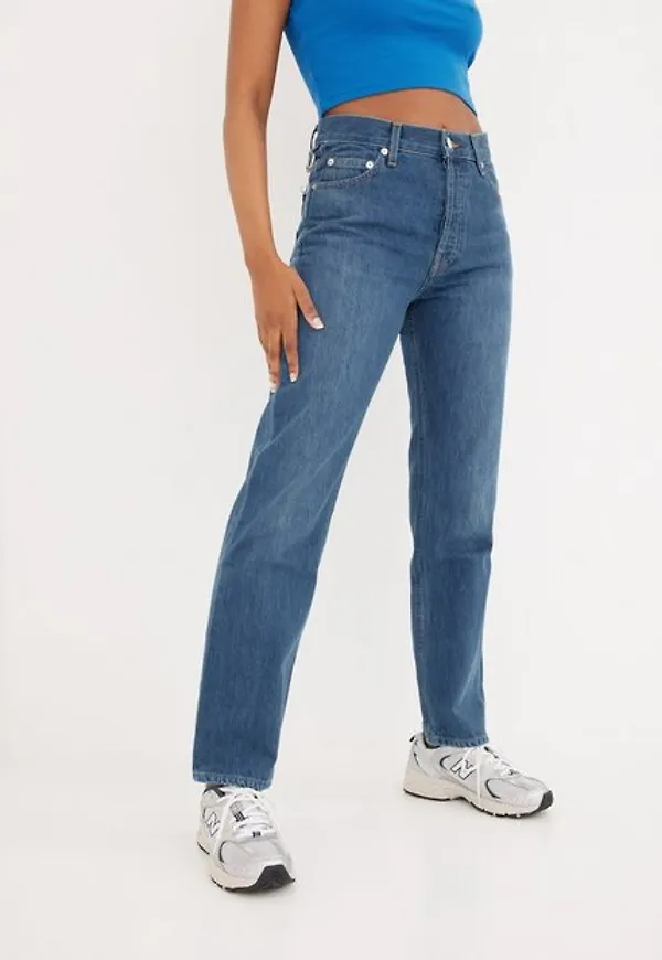 Helmut Lang Classic Straight.Har High waisted jeans