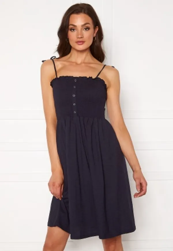 VERO MODA Hey S/L Abk Dress Night Sky XS