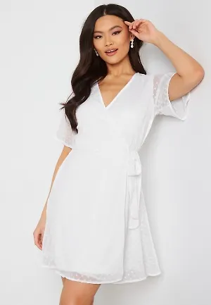 BUBBLEROOM Scarlette dotted dress White 32