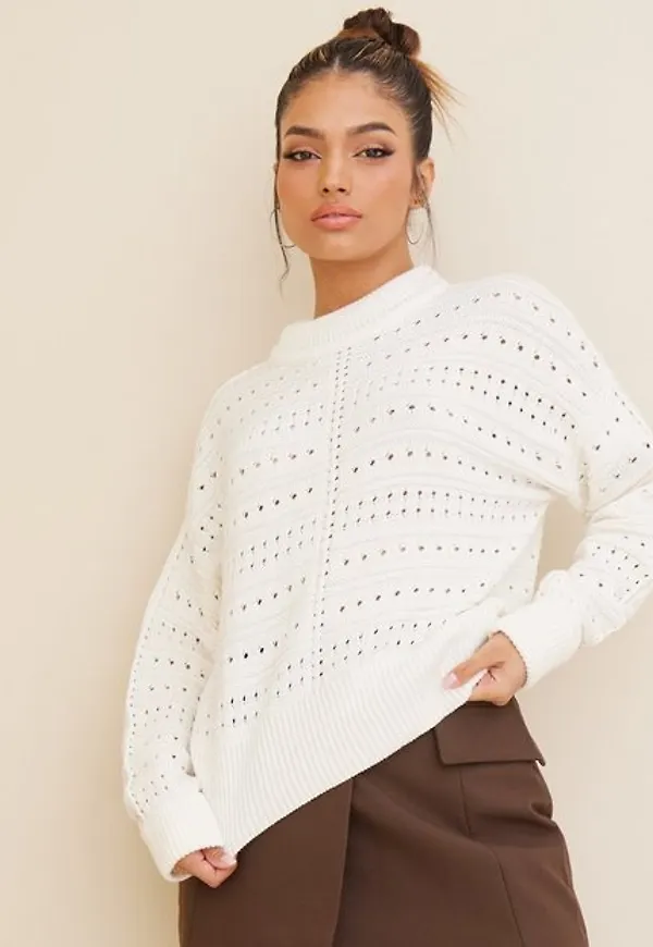 Object Collectors Item Objemma L/S Knit Pullover 119 Stickade tröjor
