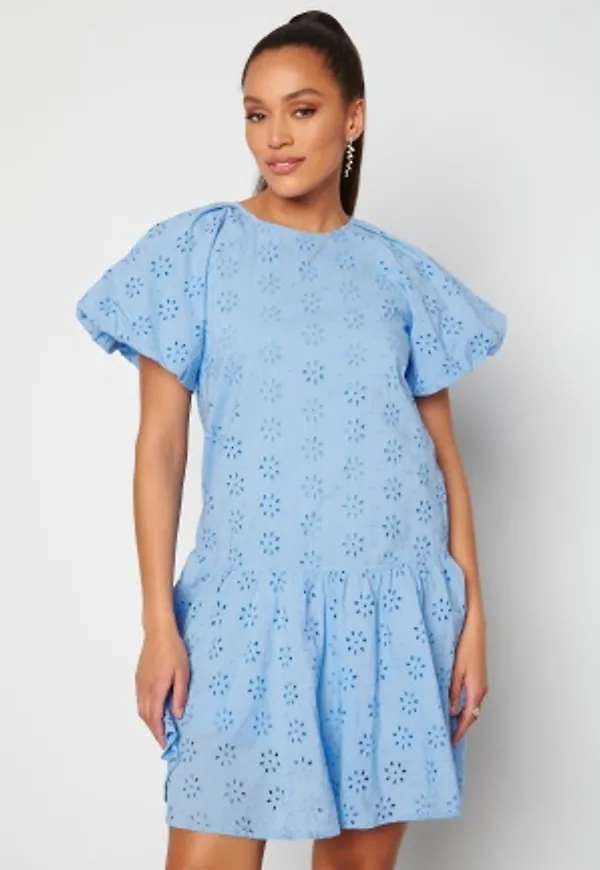 Pieces Tillie 2/4 Dress Vista Blue S