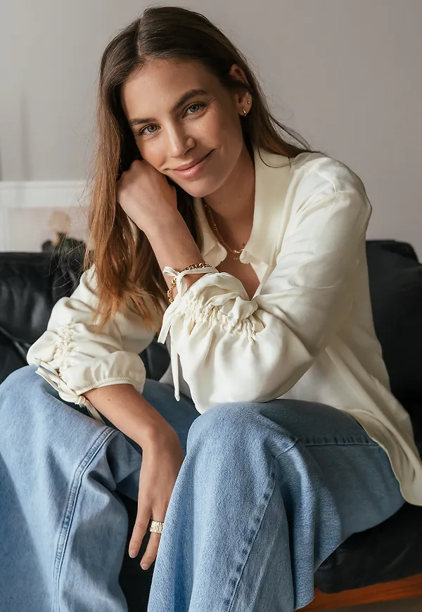 NA-KD Trend Skjorta Med Detaljer - White