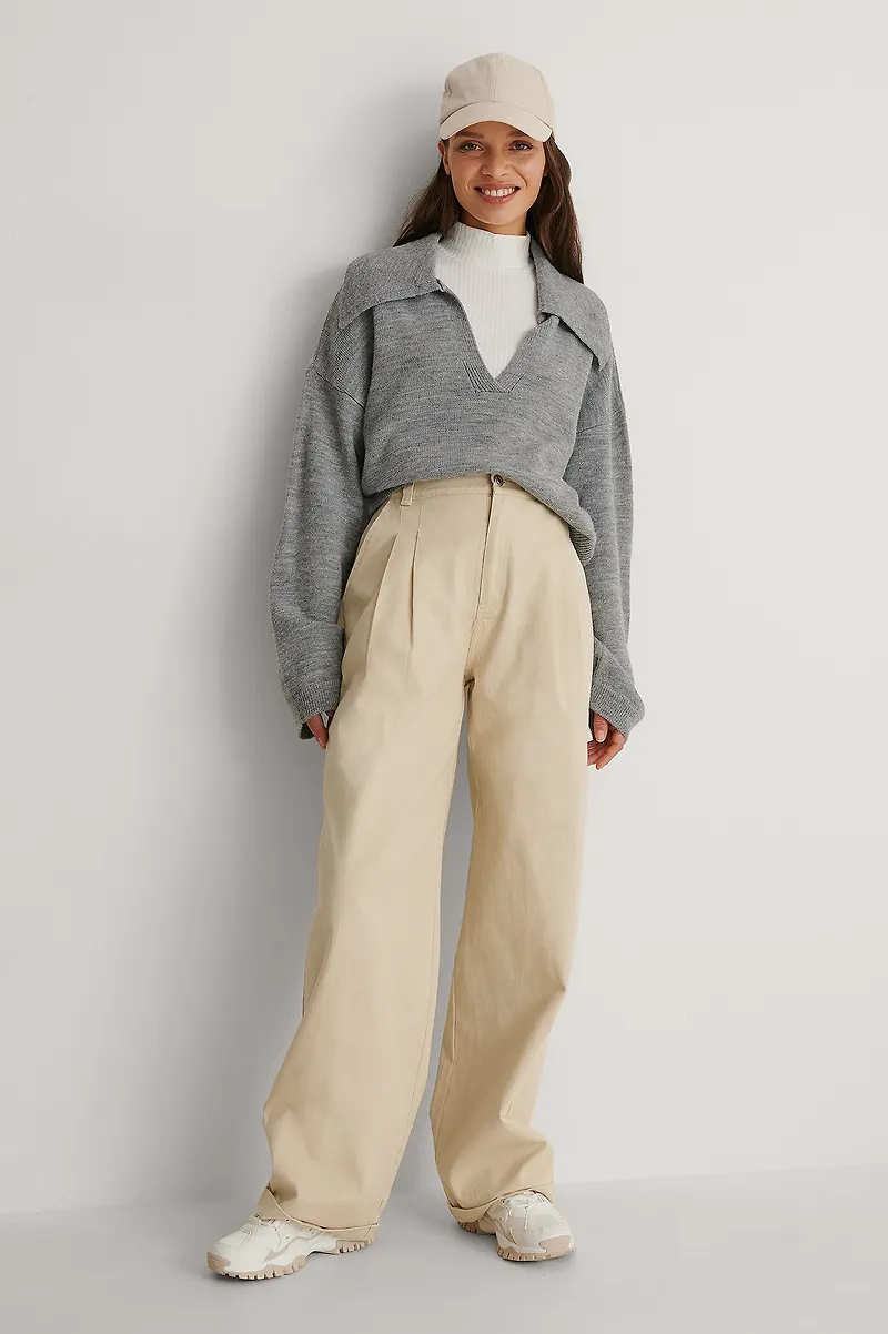 NA-KD Trend Byxor - Beige