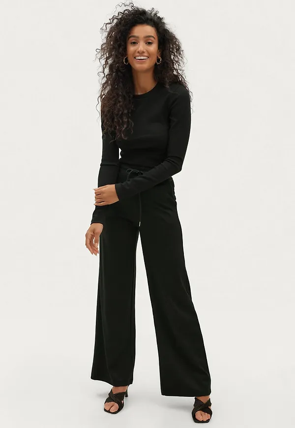 Gina Tricot - Byxor Luis Trousers - Svart