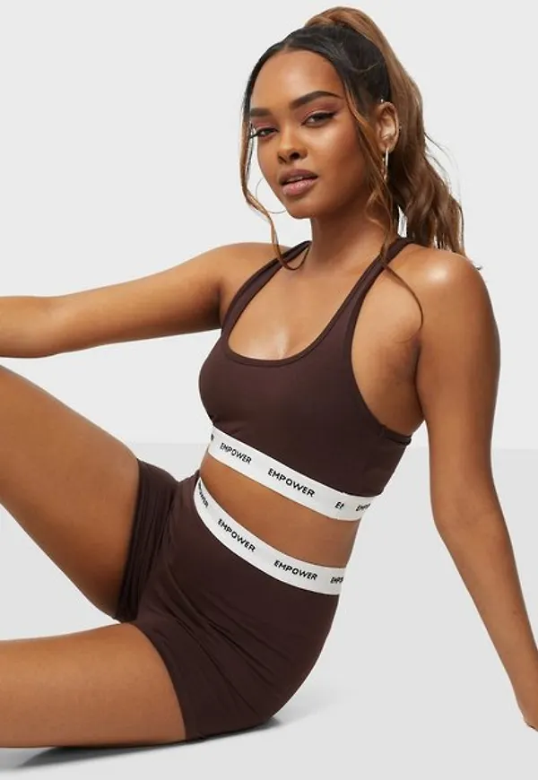 NLY Trend Statement Mini Set Jumpsuits Brun