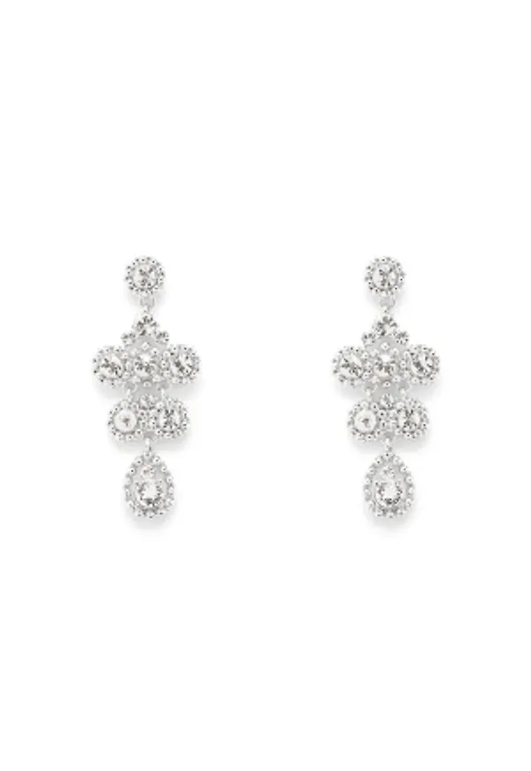 LILY AND ROSE Petite Kate Earrings Crystal One size