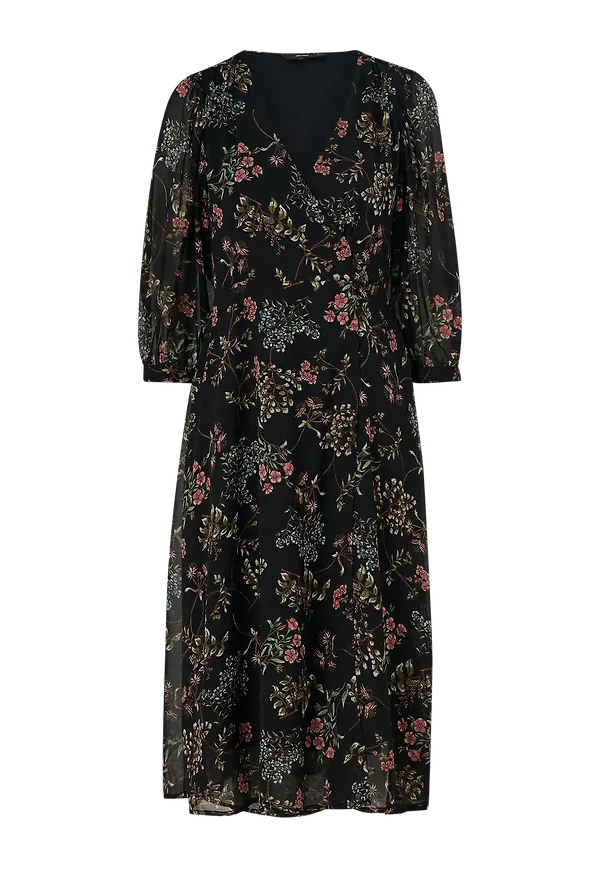 Vero Moda - Klänning vmJulie 3/4 Calf Dress - Svart