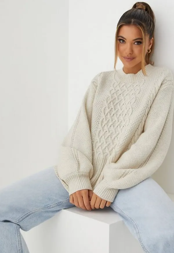 MOSS COPENHAGEN Saidi Latifa Pullover Stickade tröjor