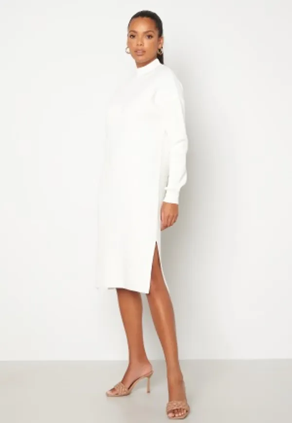 BUBBLEROOM Kirsten knitted dress Cream S