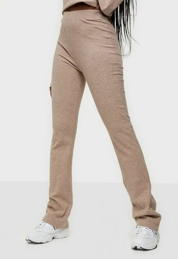NLY Trend Chill Day Pants Byxor Nougat