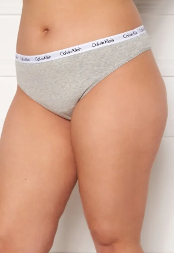 Calvin Klein Thong Plus PGK Grey Heather 3XL