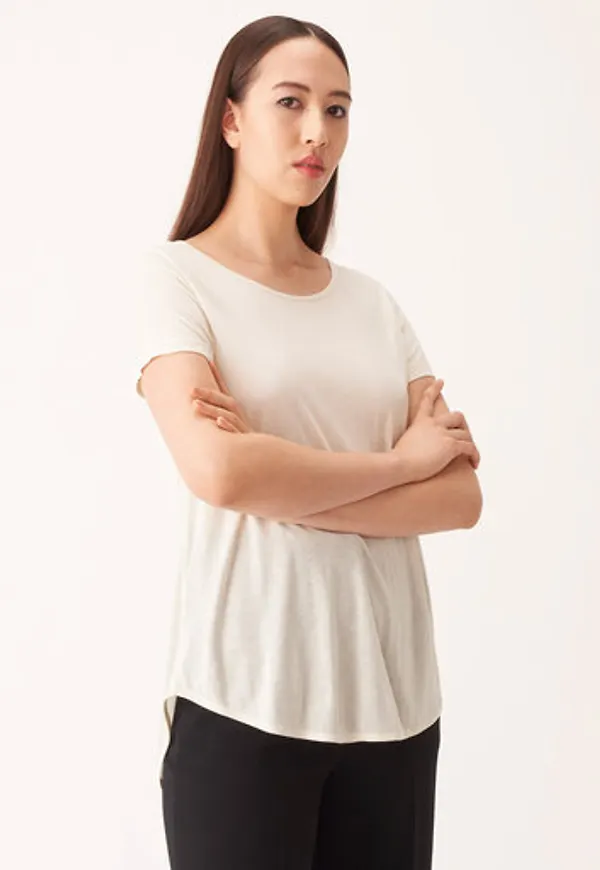 T-shirt i viskos FREDRIKA