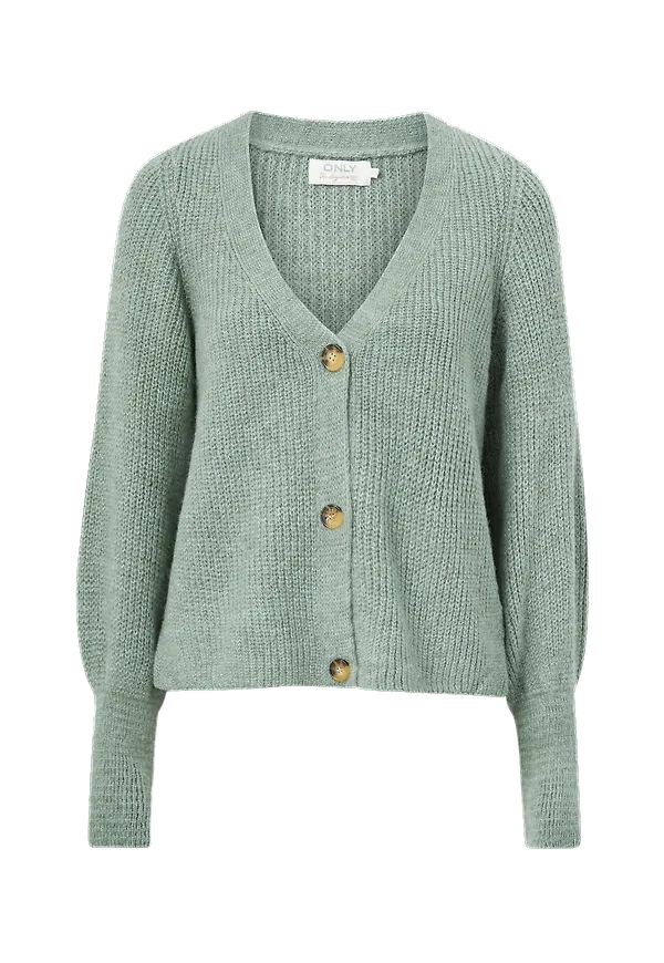 Only - Cardigan onlClare L/S Cardigan Knt - Grön