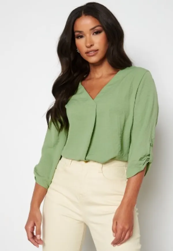 JDY Divya 3/4 Top Basil 42