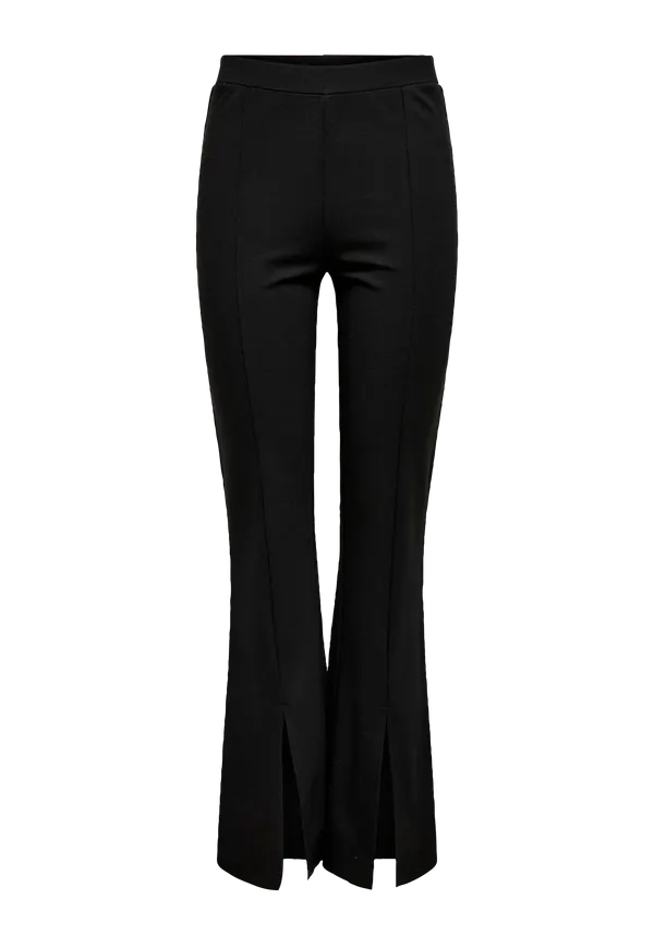 JDY - Byxor jdyPretty Flare Slit Pant - Svart