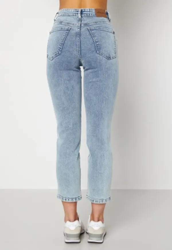 Happy Holly Peggy straight leg jeans Light denim 44