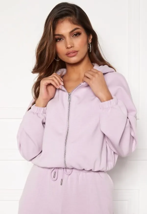 ONLY Scarlett L/S Hood Zip SWT Orchid Bloom L