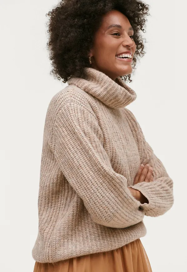 Saint Tropez - Tröja IvonnaSZ Pullover - Beige
