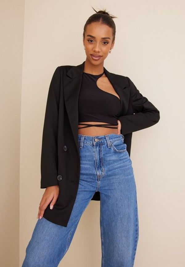 Only Onlcharlotte Oversize Blazer Cc Otw Kavajer Black