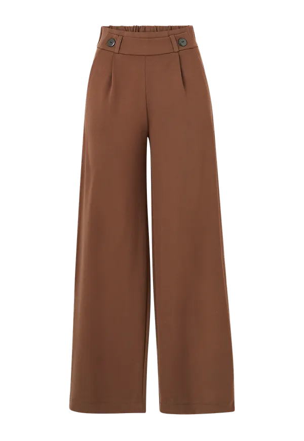 JDY - Byxor jdyGeggo New Long Pant - Brun