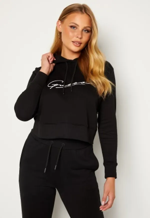 Guess Alexandra Hooded Sweatshirt JBLK Jet Black A996 M