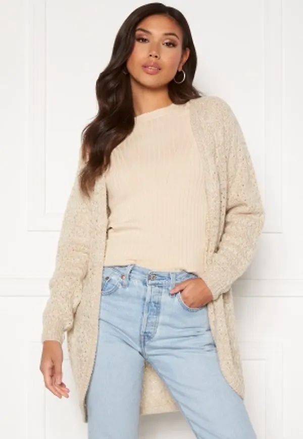 ICHI Olanda Cardigan Tapioca XS