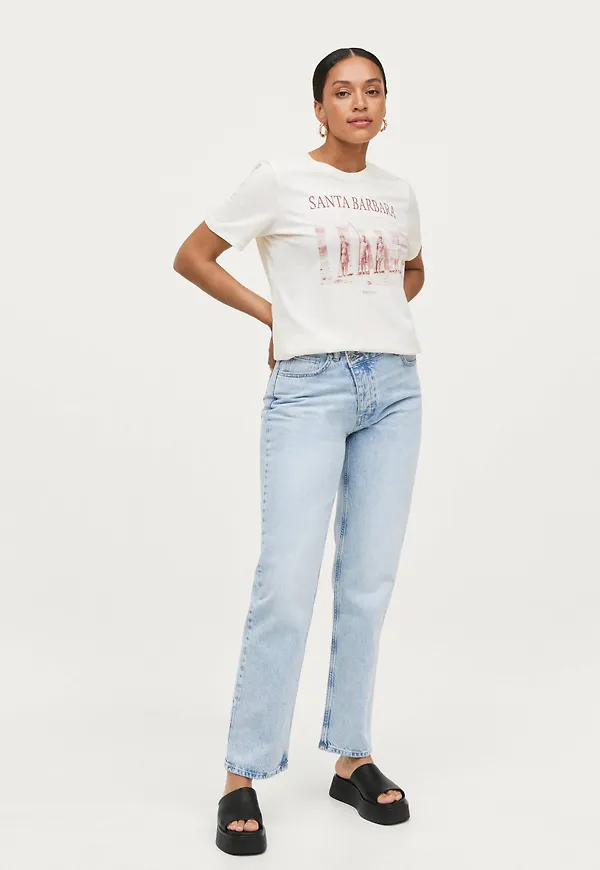 Gina Tricot - Topp Ida Tee - Brun
