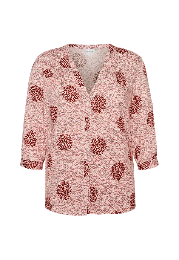 JUNAROSE by VERO MODA - Blus jrAnneline 3/4 Sleeve Shirt - Vit