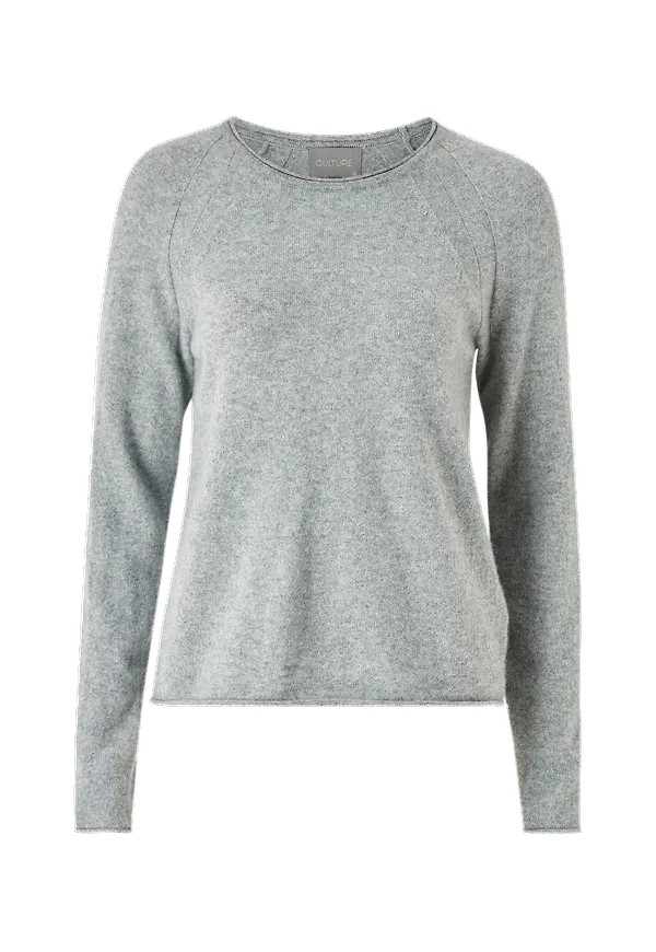 Culture - Tröja cuAlaia Pullover - Grå