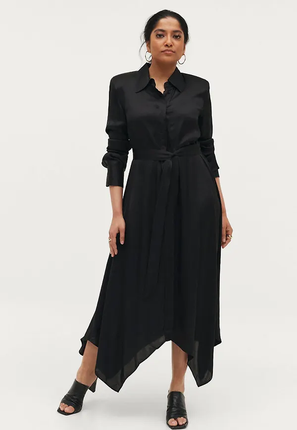 Twist & Tango - Klänning Floriza Shirt Dress - Svart