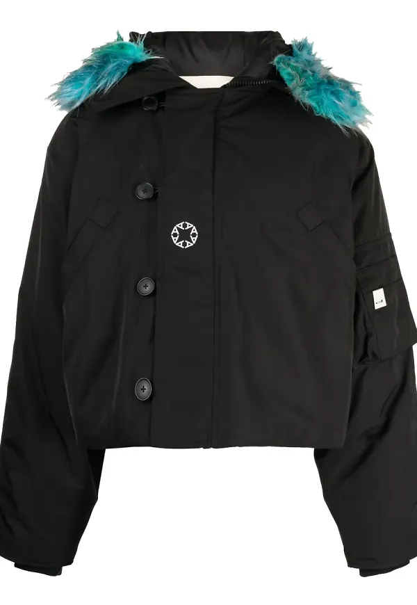 1017 ALYX 9SM jacka med huva - Svart