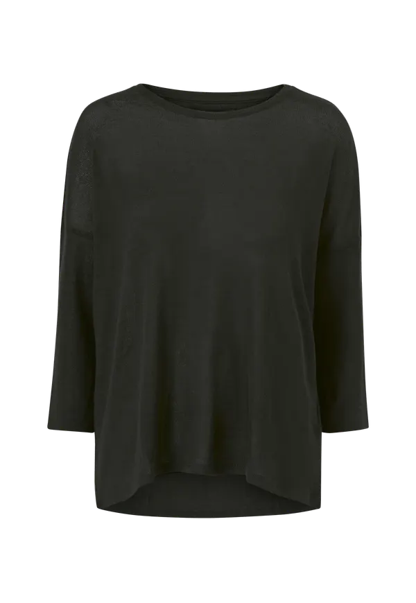 Vero Moda - Topp vmBrianna 3/4 Blouse - Svart