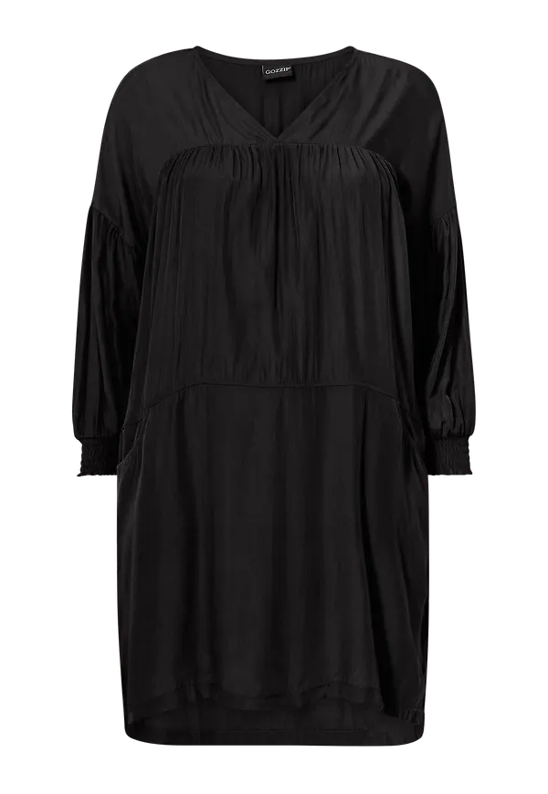 Gozzip - Tunika Hannah Oversize Tunic - Svart