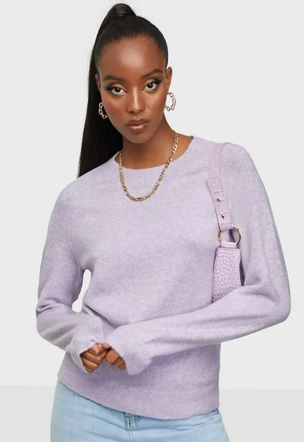 Only Onlrica Life L/S Pullover Knt Noos Stickade tröjor