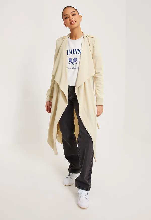Object Collectors Item - Trenchcoats - Sandshell - Objannlee L/S Jacket Noos - Jackor - Trench Coats