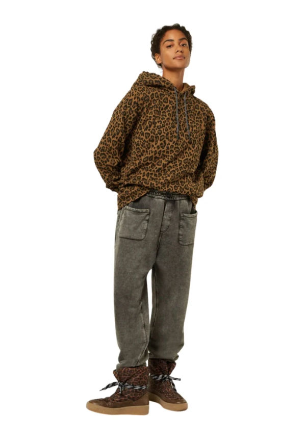 10Days Huvtröja Leopard Cedar Brown Brun, Dam