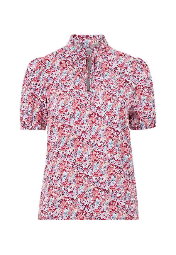 Vila - Blus viDinti S/S Top - Vit