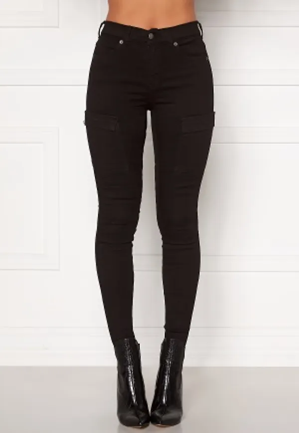 Dr. Denim Lexy Cargo 101 Black L