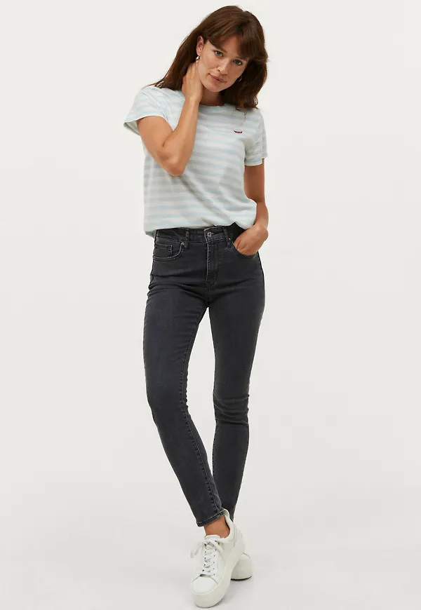 Levi's - Jeans 721 High Rise Skinny - Grå