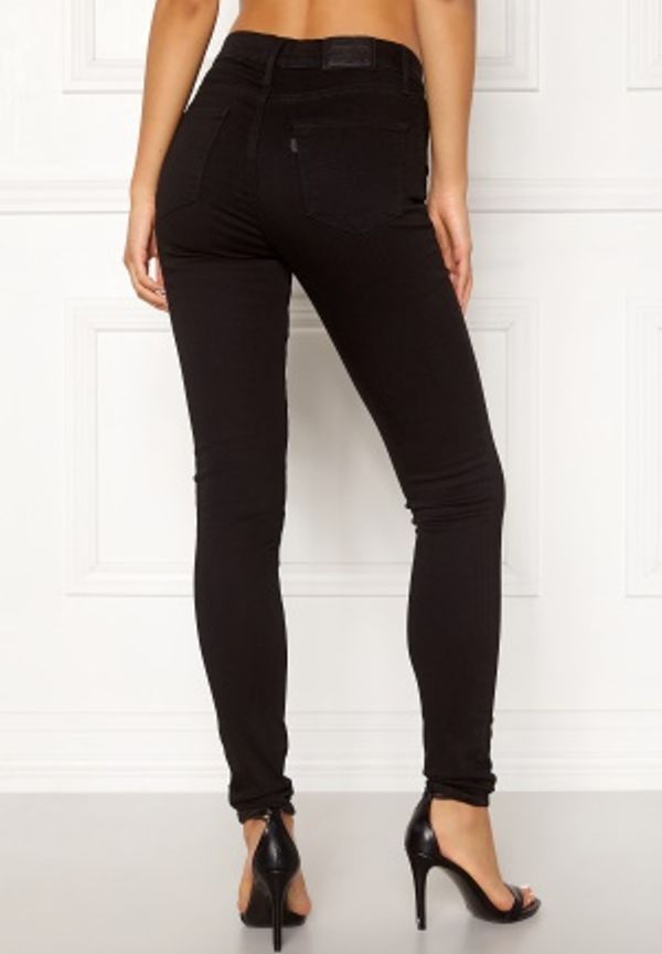 LEVI'S 720 Hirise Super Skinny Jeans 0000 Black Galaxy 24/32