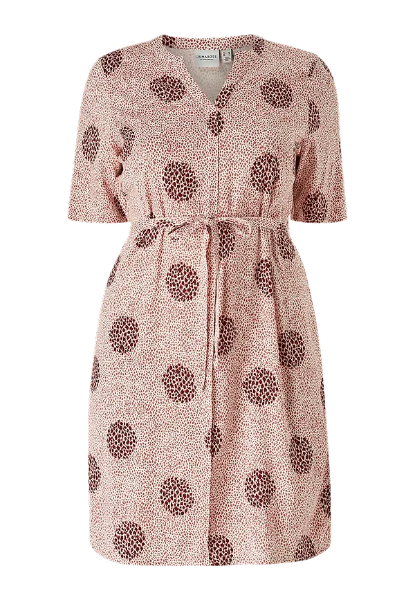 JUNAROSE by VERO MODA - Klänning jrAnneline 2/4 Sleeve Ab Knee Dress - Vit