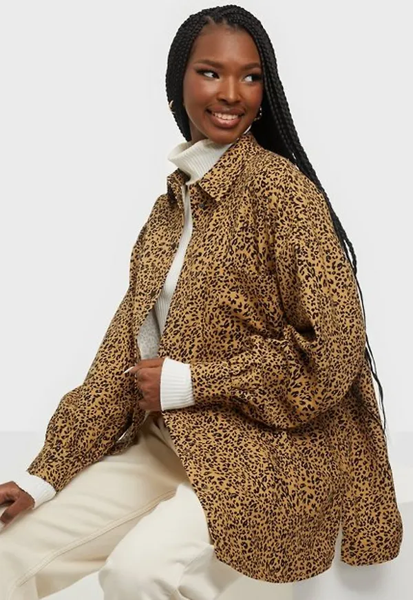 Pieces Pcmakuna Ls Oversized Shirt D2D Skjortor