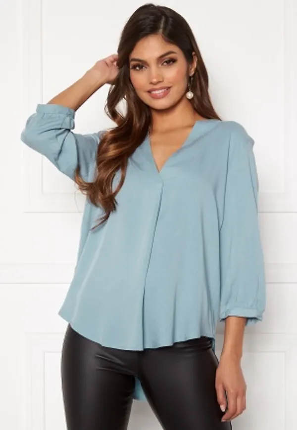 VILA Dania 3/4 Shirt Ashley Blue 34