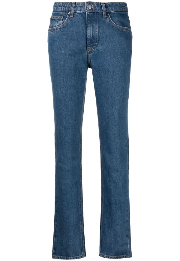 12 STOREEZ slim fit-jeans - Blå