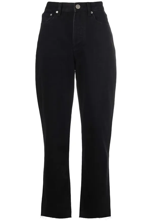 12 STOREEZ straight-jeans - Svart