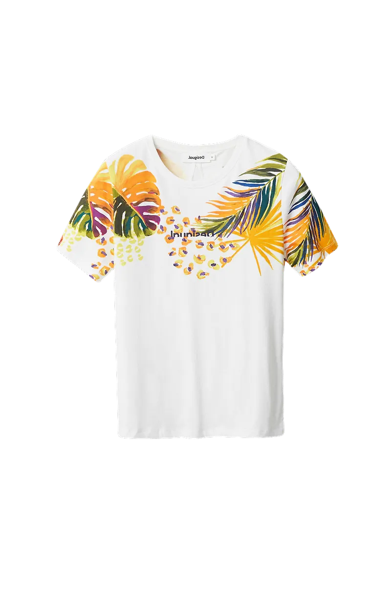 Desigual - Topp TS_Minneapolis 1000 - Vit