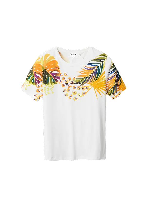 Desigual - Topp TS_Minneapolis 1000 - Vit