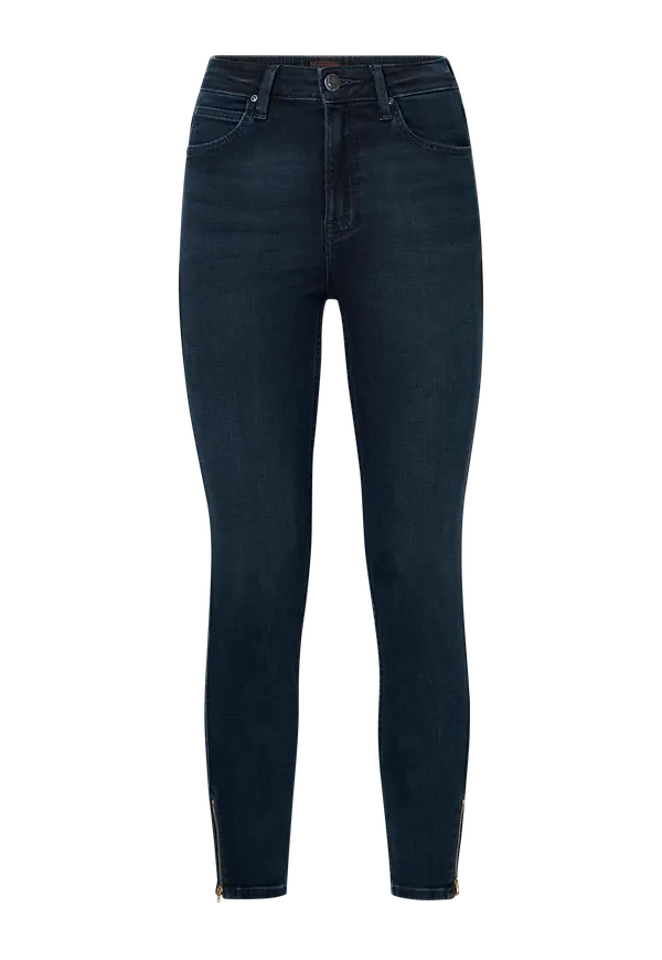 Lee - Jeans Scarlett High Zip - Blå